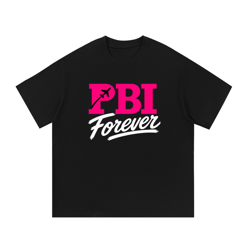 PBI Forever Pink Flamingo Heavyweight Cotton T-Shirt