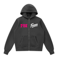 PBI Forever Pink Flamingo Zip Hoodie